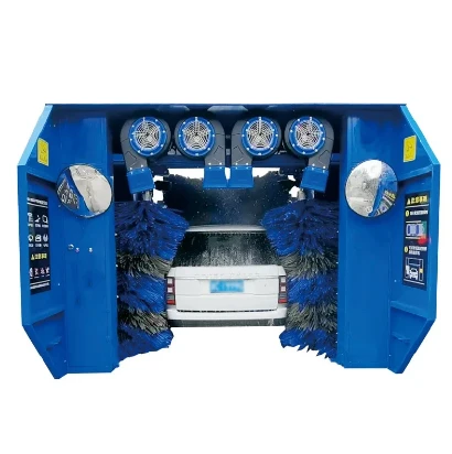 car under washer